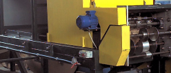 Drum extruder for paper forms